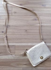 Snakeskin crossbody bag